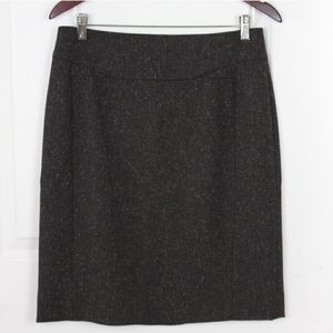 EUC Antonio Melani Brown Straight Pencil Womens Skirt 2